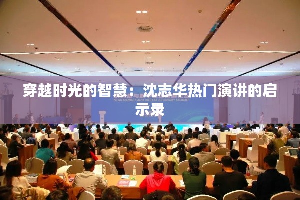 穿越时光的智慧:沈志华热门演讲的启示录