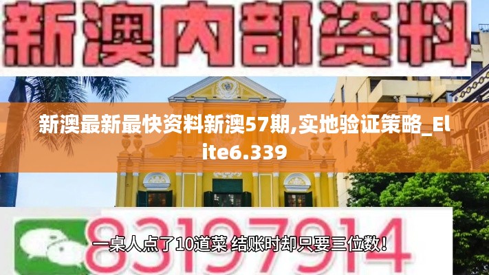 新澳最新最快资料新澳57期,实地验证策略_Elite6.339