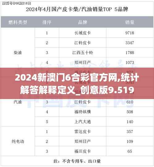 2024新澳门6合彩官方网,统计解答解释定义_创意版9.519