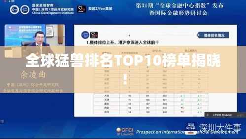 全球猛兽排名TOP10榜单揭晓!