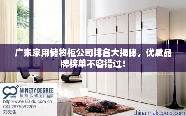 广东家用储物柜公司排名大揭秘，优质品牌榜单不容错过！