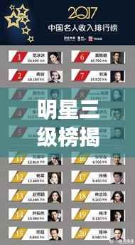 明星三级榜揭秘，中国娱乐圈的新格局探索
