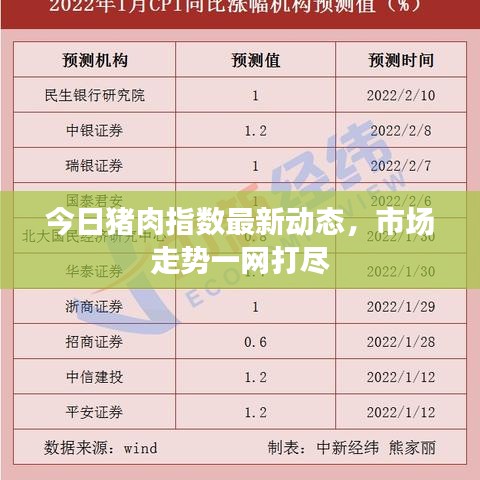 今日猪肉指数最新动态,市场走势一网打尽