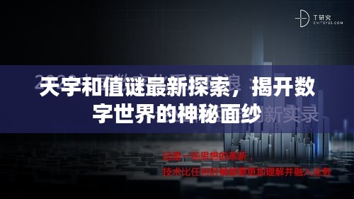 天宇和值谜最新探索,揭开数字世界的神秘面纱